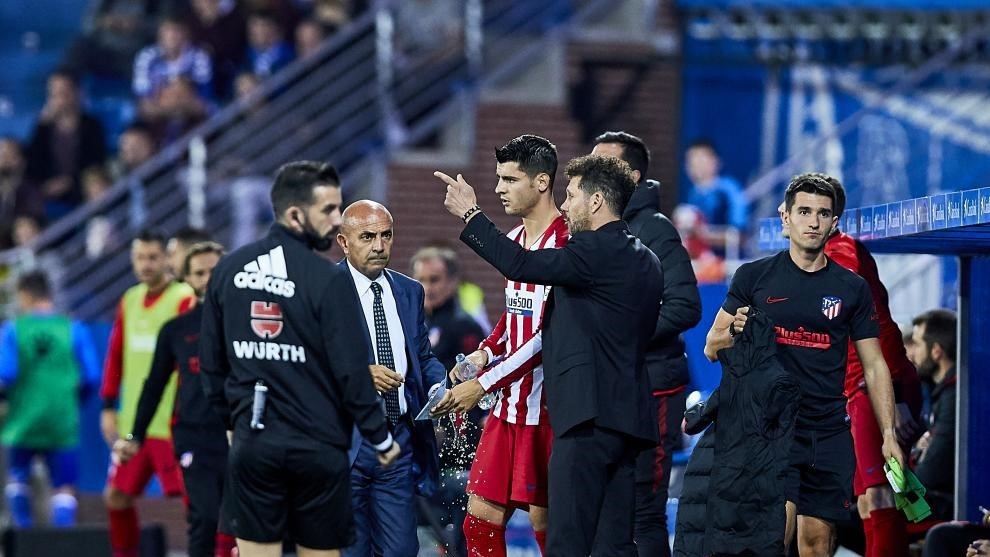 I motivi della rottura di Morata con Simeone |  Sport e Vai