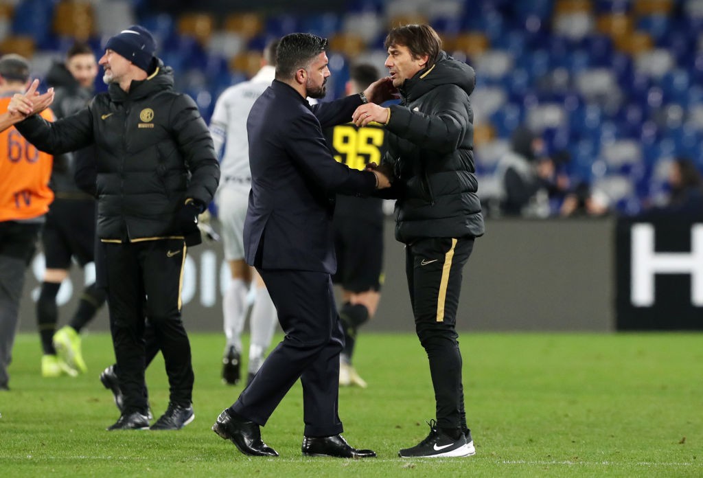 Inter-Napoli: Conte e Gattuso hanno sciolto i dubbi |  Sport e Vai