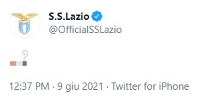 La Lazio annuncia Sarri con l'emoji di una sigaretta |  Sport e Vai