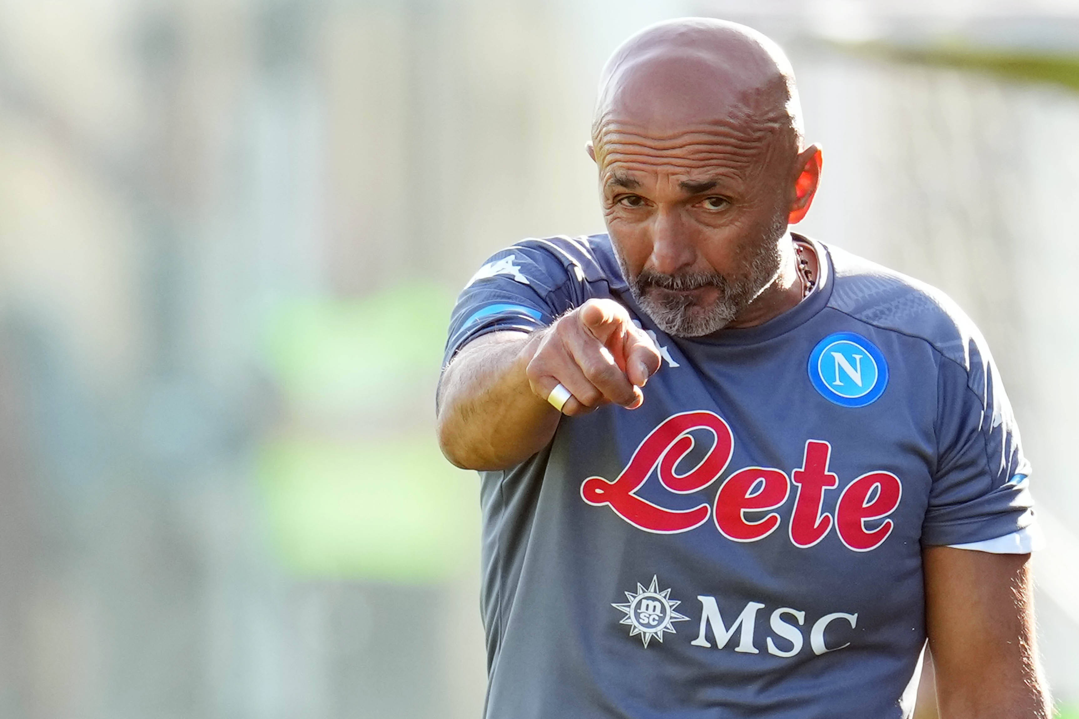 Napoli, Spalletti fa chiarezza sul modulo alla vigilia del match contro il Liverpool |  Sport e Vai