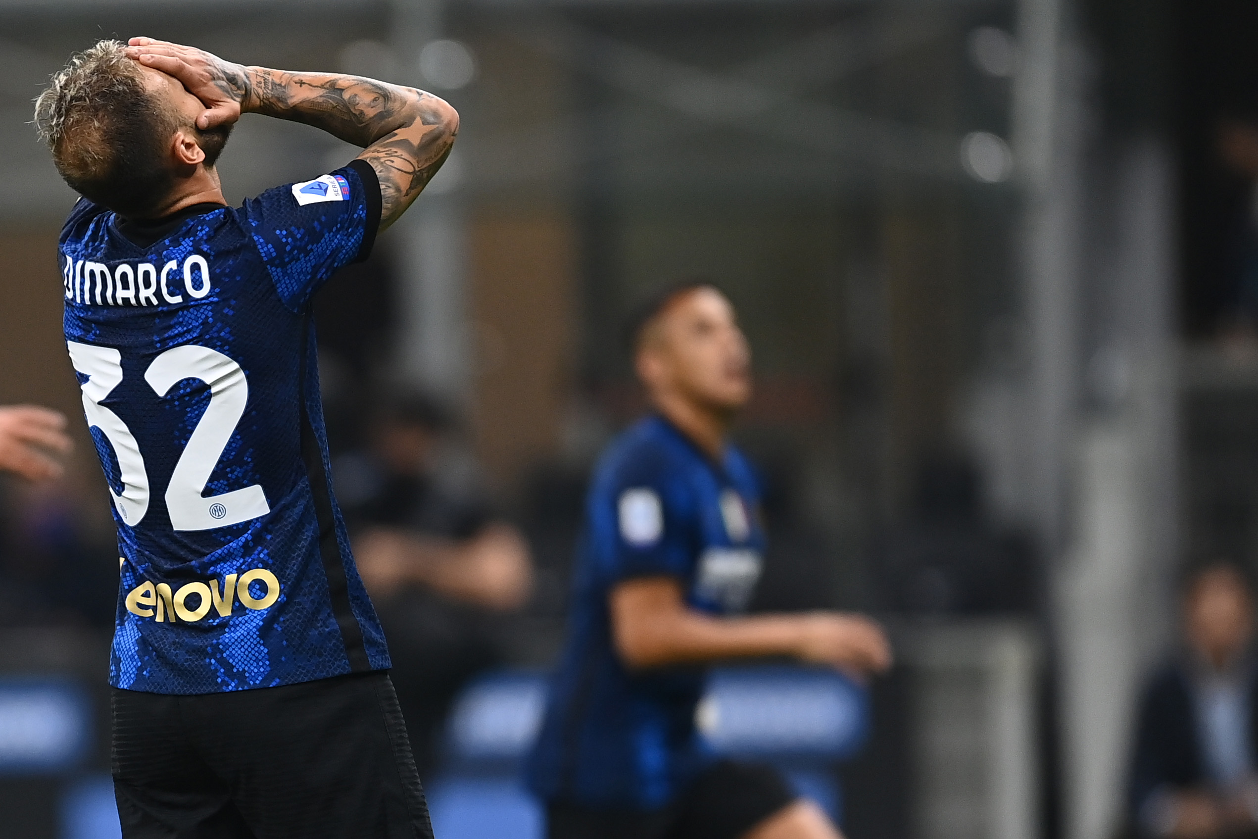 Inter, Dimarco sconsolato: E' una cosa incredibile |  Sport e Vai