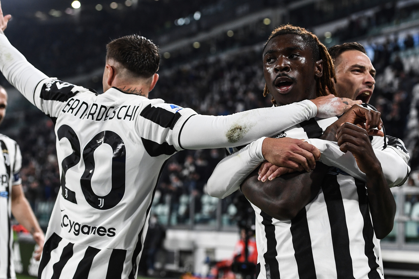 Juventus, la carica di Kean che allontana le polemiche |  Sport e Vai