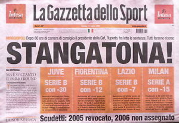 Langella ricorda Calciopoli: Ayroldi fece di tutto per far segnare la Juve |  Sport e Vai