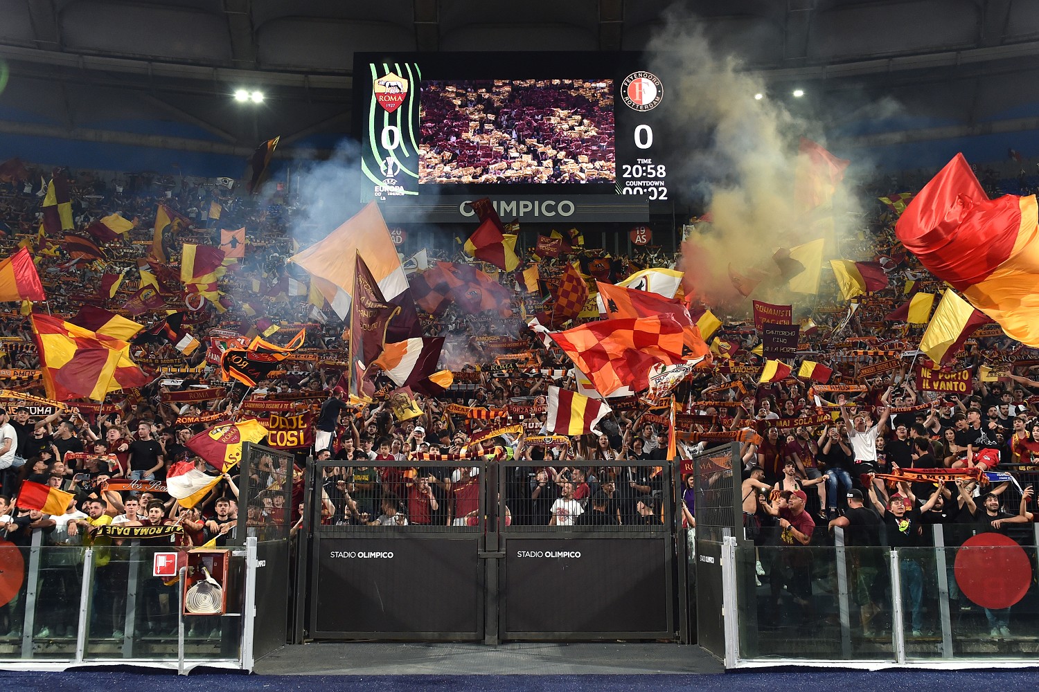 Tifosi Roma trovano il grande vantaggio del girone di Europa League |  Sport e Vai