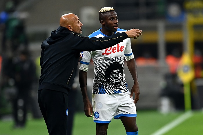 Napoli, Spalletti elogia la squadra e chiarisce sul problema di Osimhen |  Sport e Vai