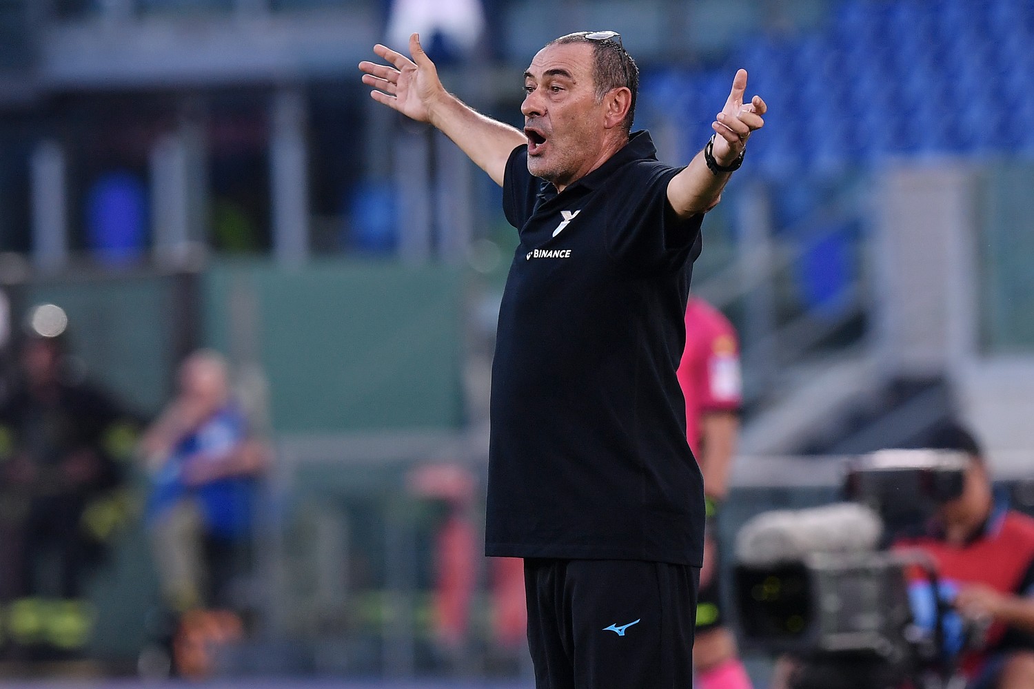 Dopo le accuse agli arbitri col Napoli Sarri non fa dietrofront |  Sport e Vai