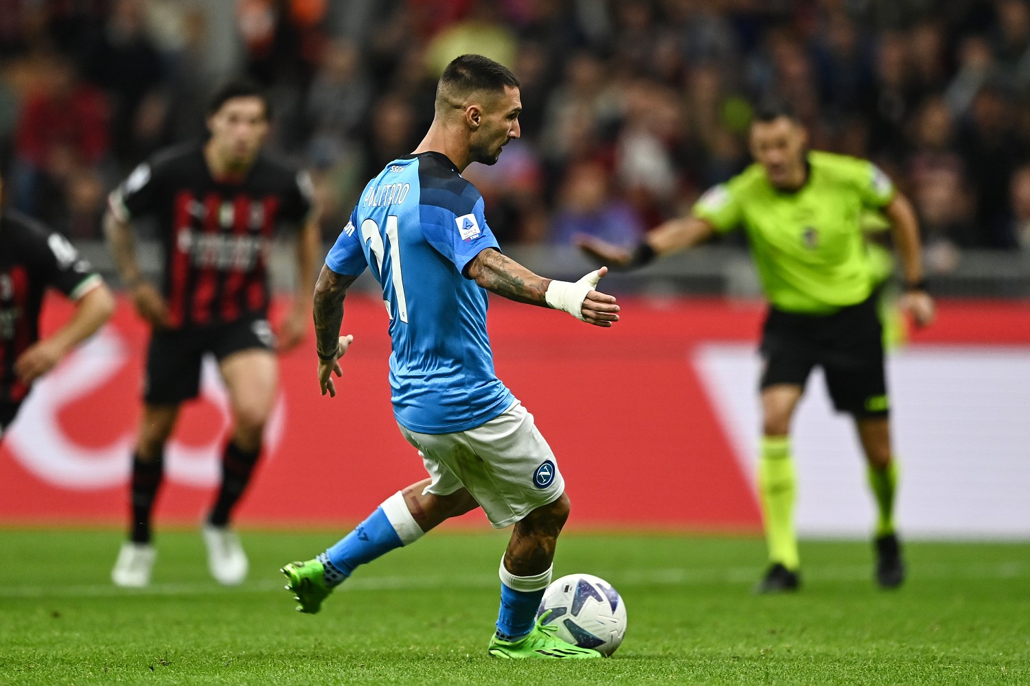 Napoli, le condizioni dei tre infortunati col Milan: Politano, Rui e Rrahmani |  Sport e Vai