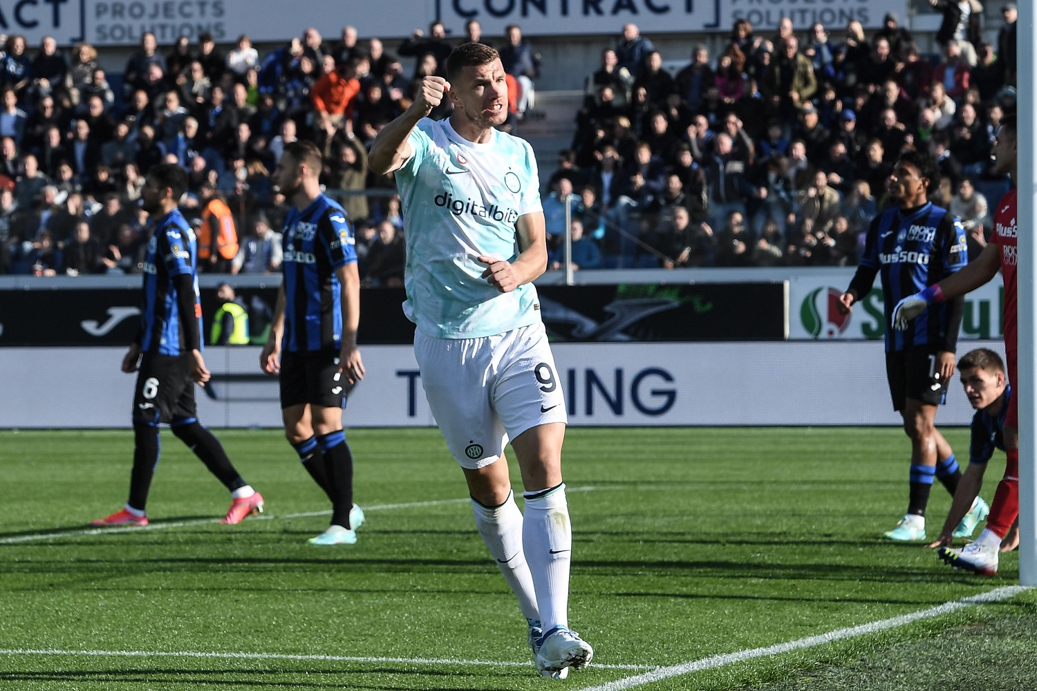 Atalanta-Inter 2-3, le pagelle: Dzeko super, Onana non tradisce |  Sport e Vai