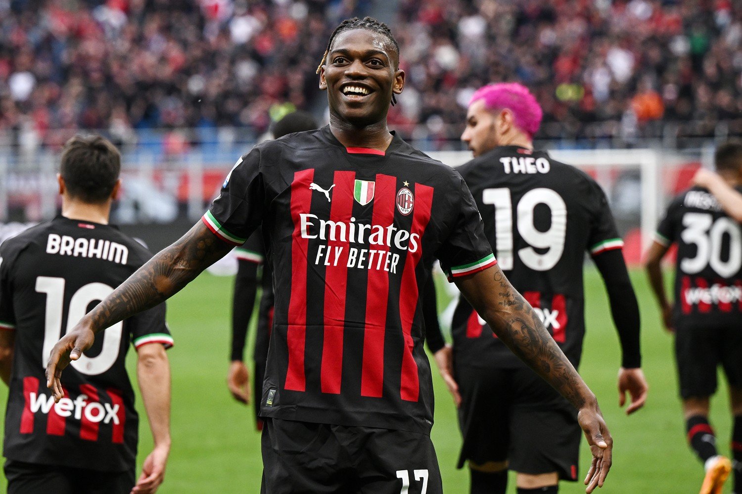 Milan, Leao forfait con l'Atalanta: come sta il portoghese |  Sport e Vai