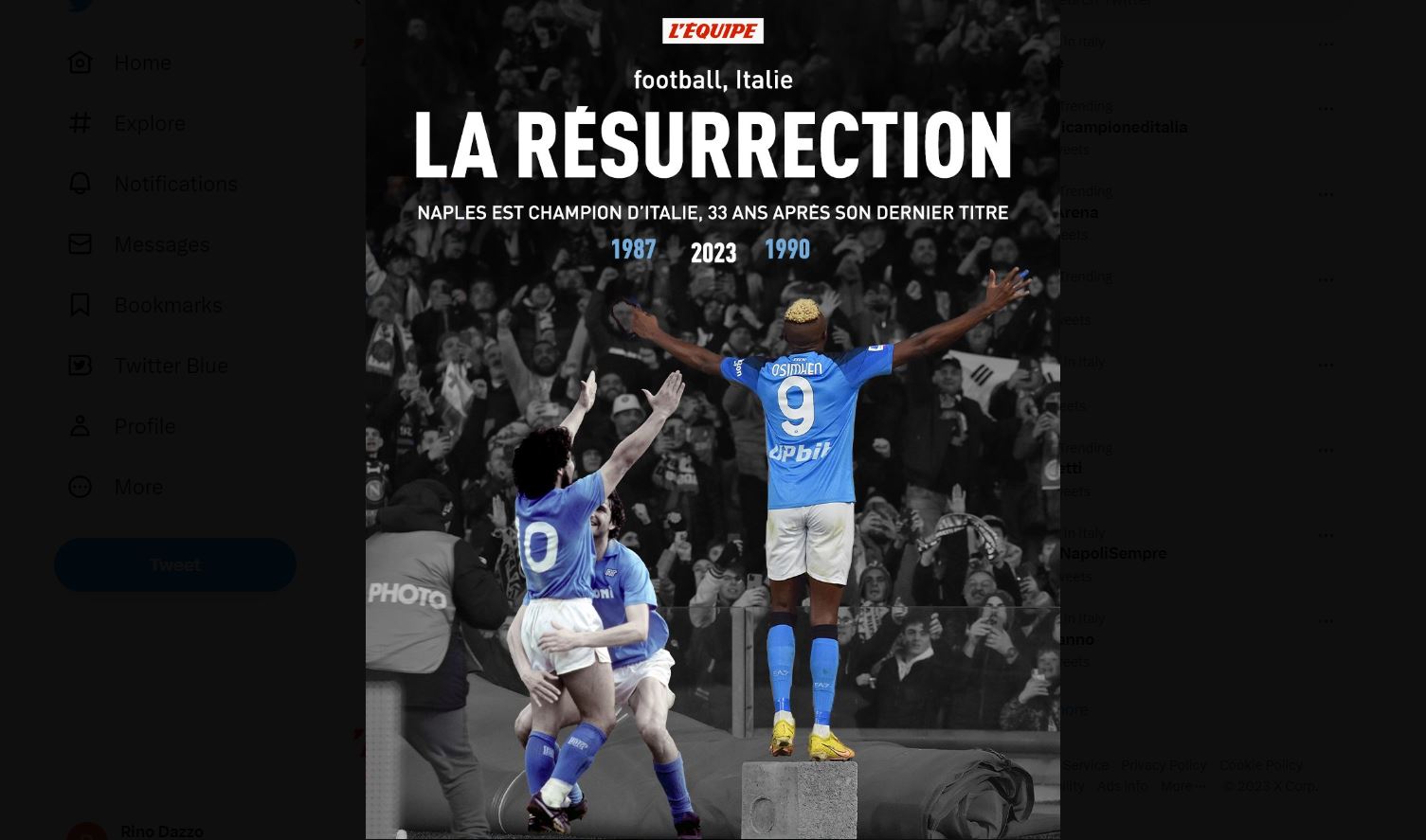 Da L'Equipe alla Cnn: la stampa di tutto il mondo celebra scudetto Napoli |  Sport e Vai