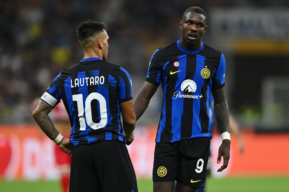 Cagliari-Inter 0-2, pagelle: Lautaro cecchino, ma quant'è forte Thuram |  Sport e Vai