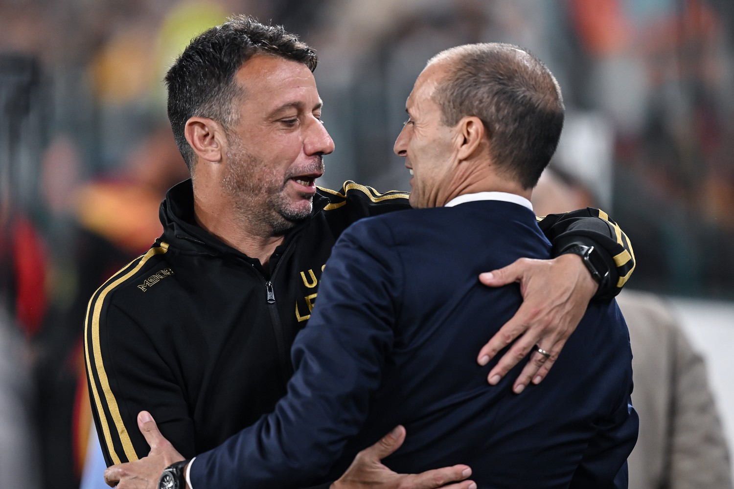 Lecce, D'Aversa torna sugli errori arbitrali contro la Juve e avvisa il Napoli |  Sport e Vai