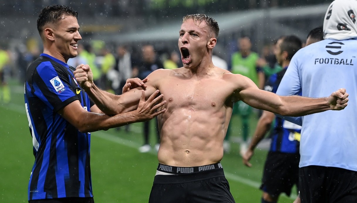 Inter, Frattesi imita Totti e zittisce Krunic: tifosi scatenati |  Sport e Vai