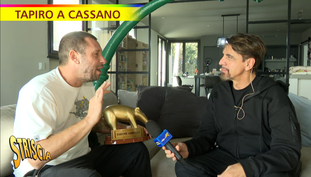 Divorzio alla Bobo-tv, tapiro a Cassano che rivela motivi rottura con Vieri |  Sport e Vai
