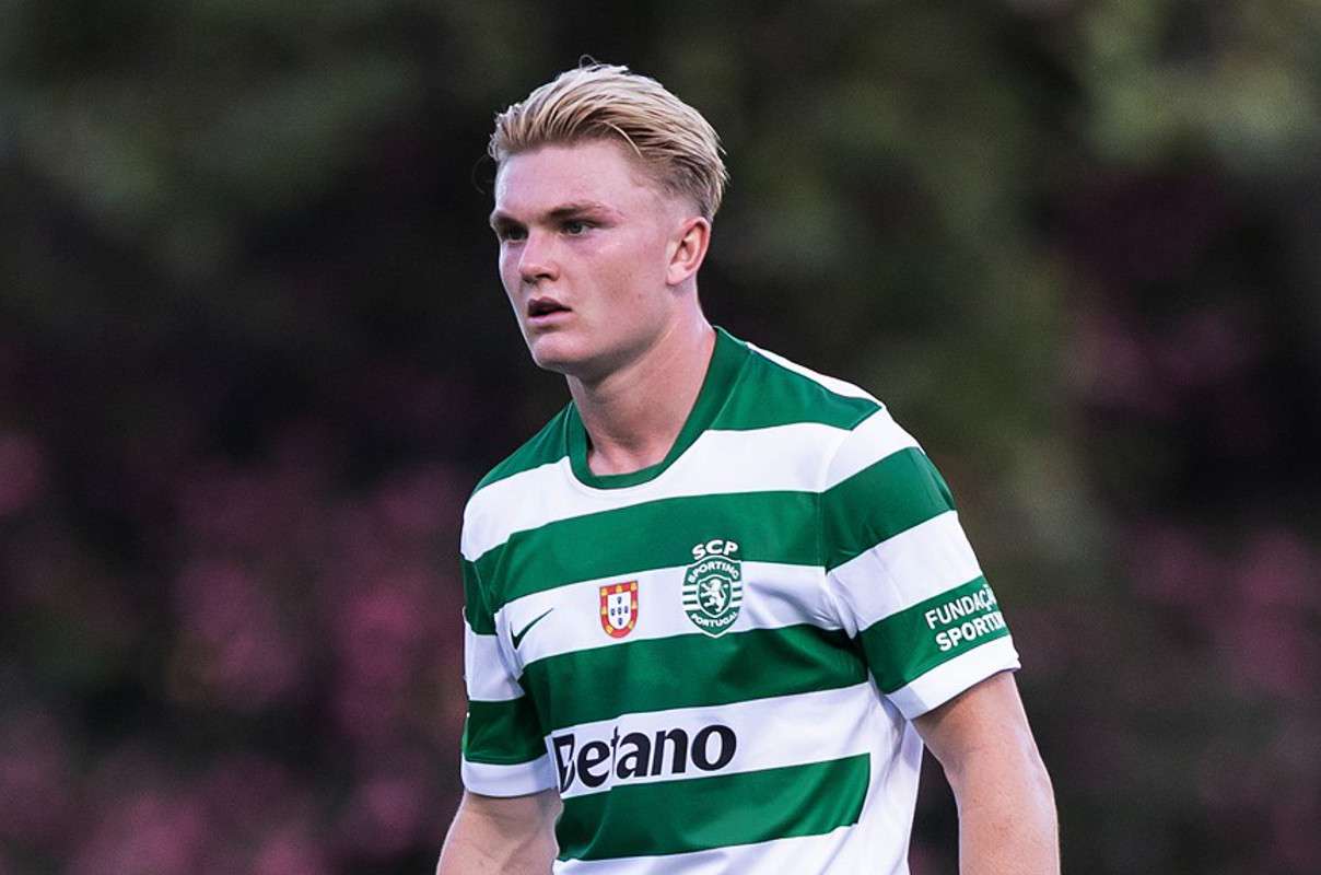 Conrad Harder, 20 anni, attaccante danese dello Sporting