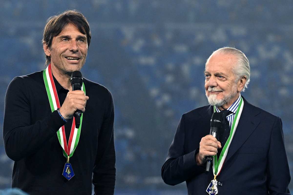 Mercato Napoli, Conte e De Laurentiis