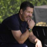 Diego Simeone in panchina