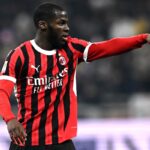 Musah, con la maglia del Milan