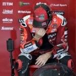 Pecco Bagnaia deluso