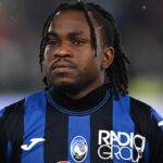 Lookman, con la maglia dell'Atalanta