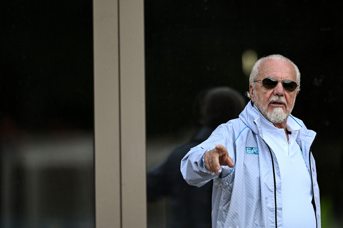 Aurelio De Laurentiis, presidente del Napoli.