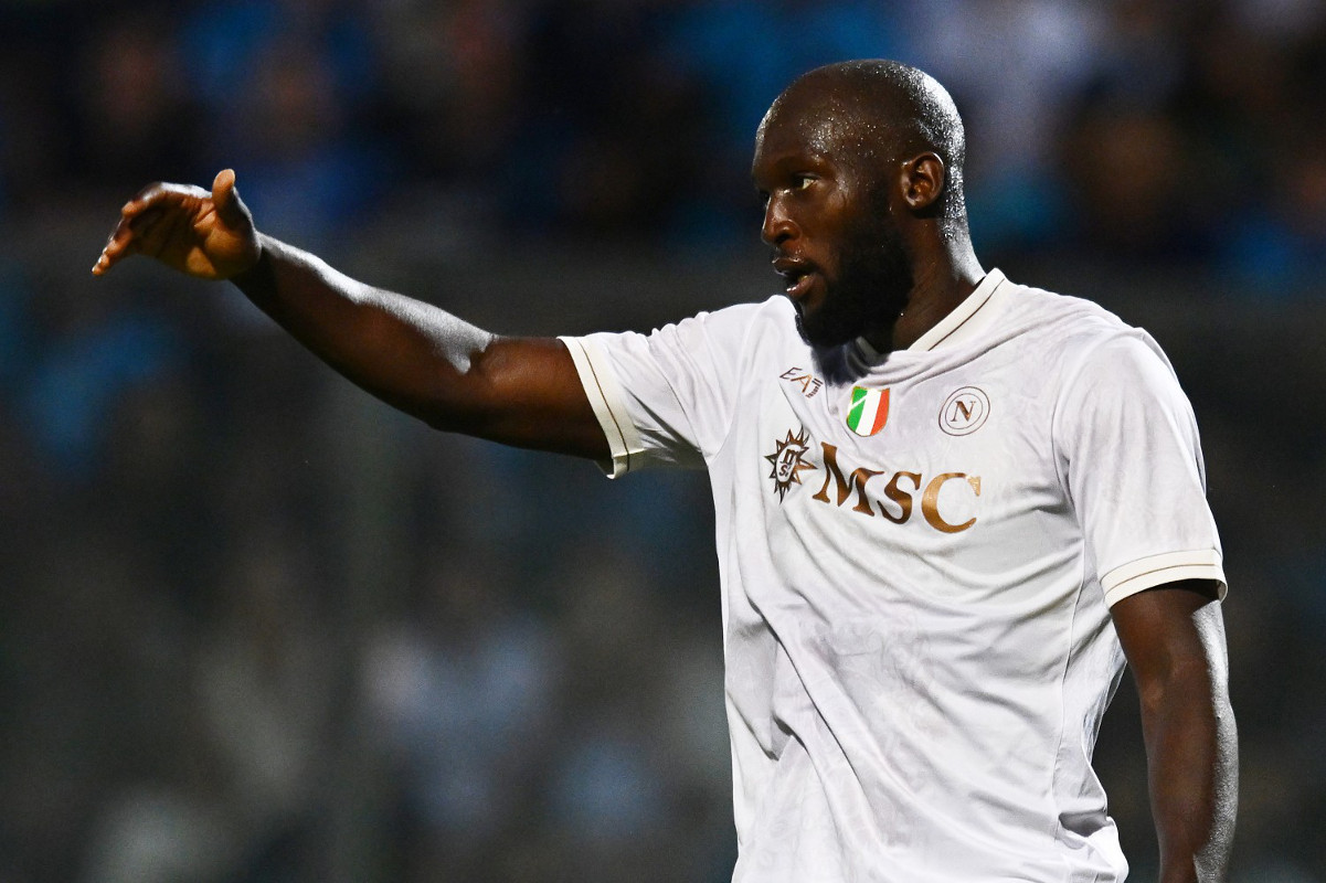 Romelu Lukaku, attaccante del Napoli