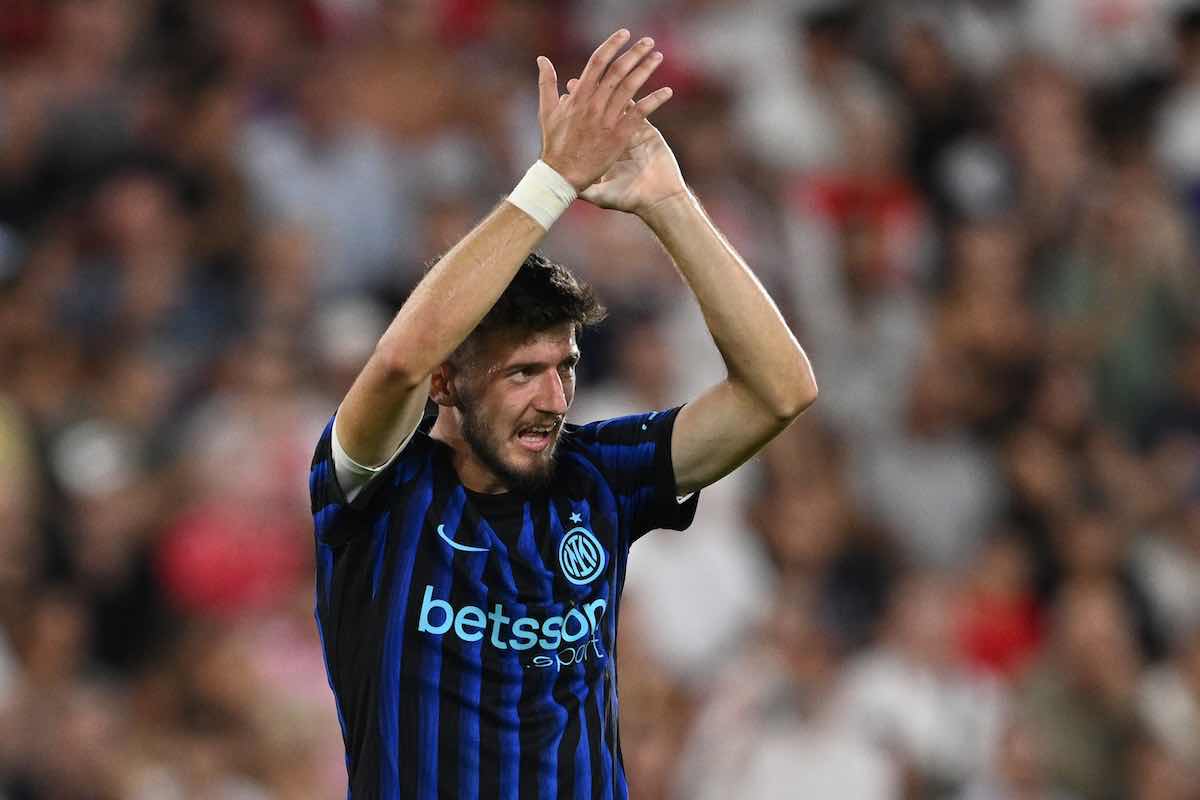 Inter, Sucic con la maglia nerazzurro