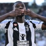 Randal Kolo Muani con la maglia della Vecchia Signora
