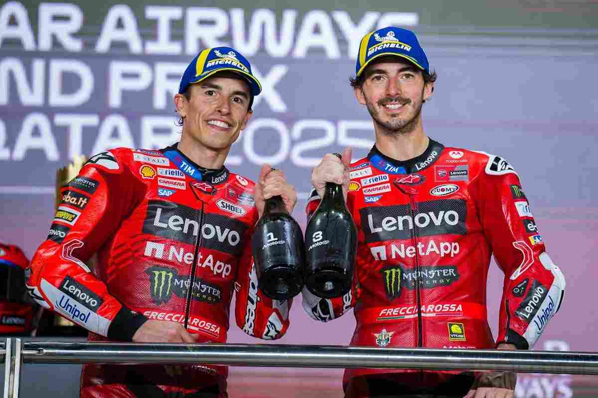 Ducati, via sia Bagnaia che Marquez