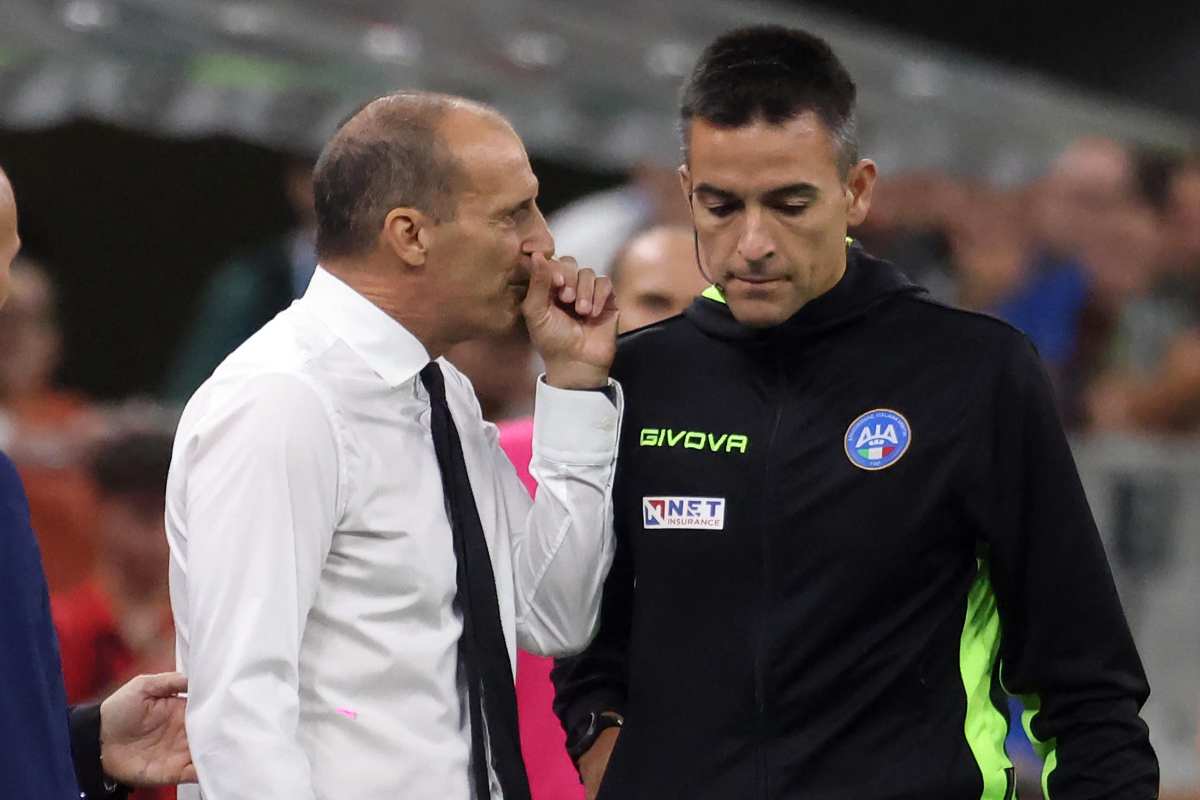 Espulsione Allegri Milan