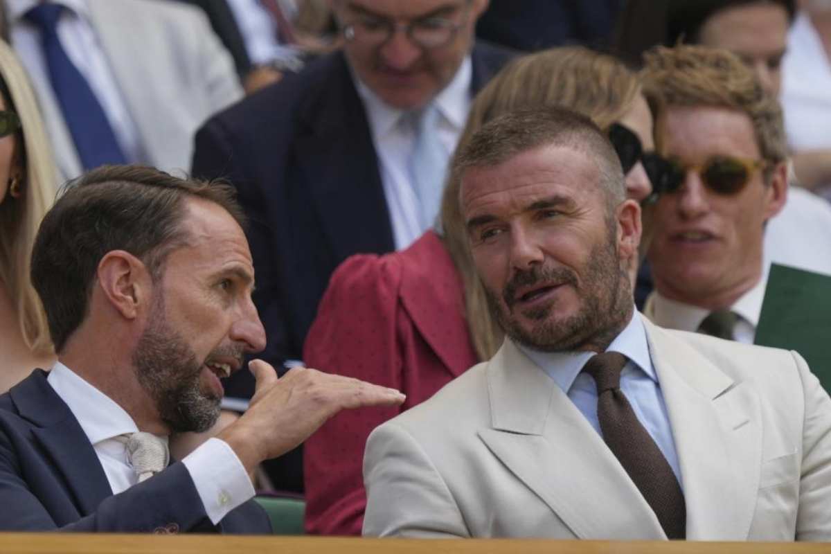 Gareth Southgate David Beckham