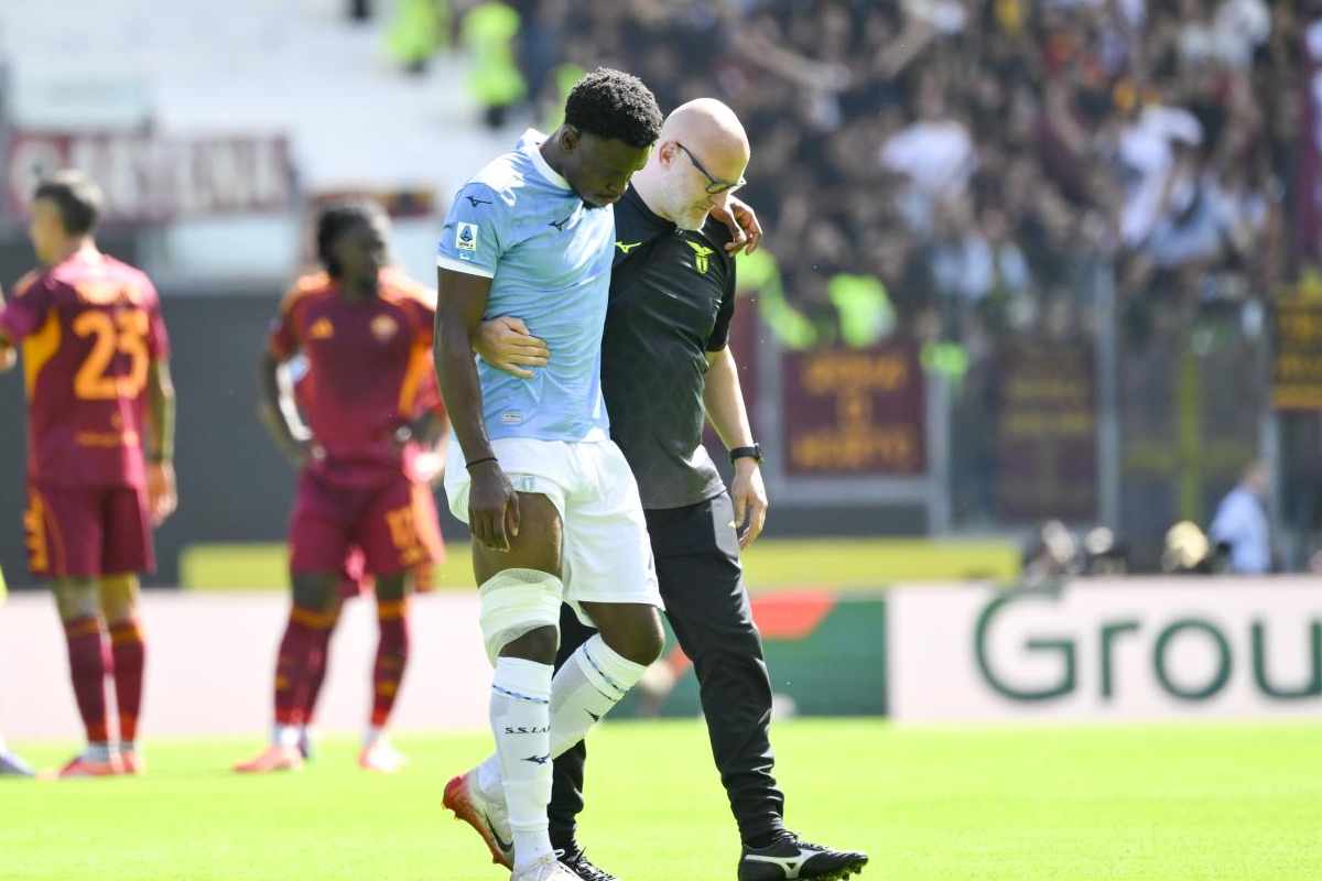 Infortunio e tegola durante il derby