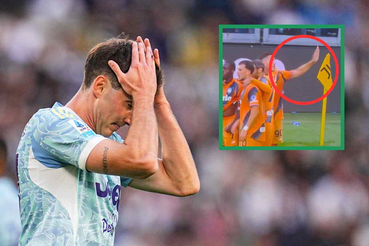 La reazione in Juve-Atalanta