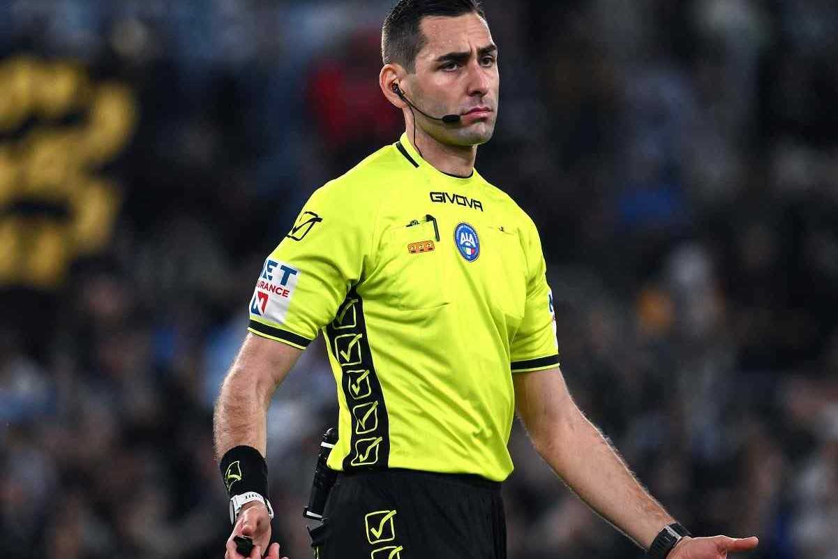 L'arbitro Andrea Colombo designato per Juventus-Inter