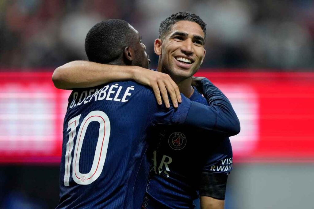 Dembélé e Hakimi, tra i candidati alla vittoria del Pallone d'Oro