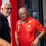 Team principal della F1, Flavio Briatore e Fred Vasseur