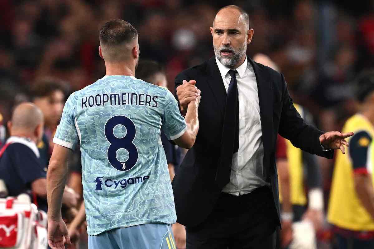 Koopmeiners insieme a Igor Tudor