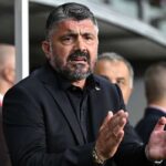 Gennaro Gattuso sulla panchina della Nazionale italiana