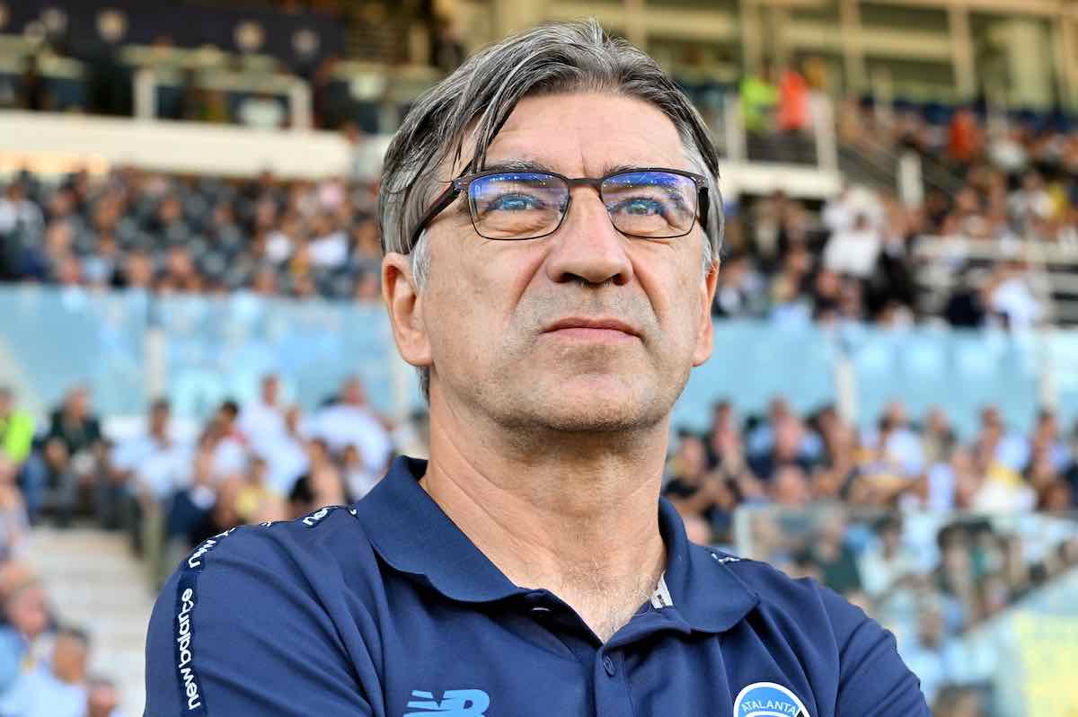 Ivan Juric sulla panchina dell'Atalanta