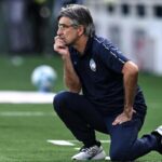 Ivan Juric sulla panchina dell'Atalanta