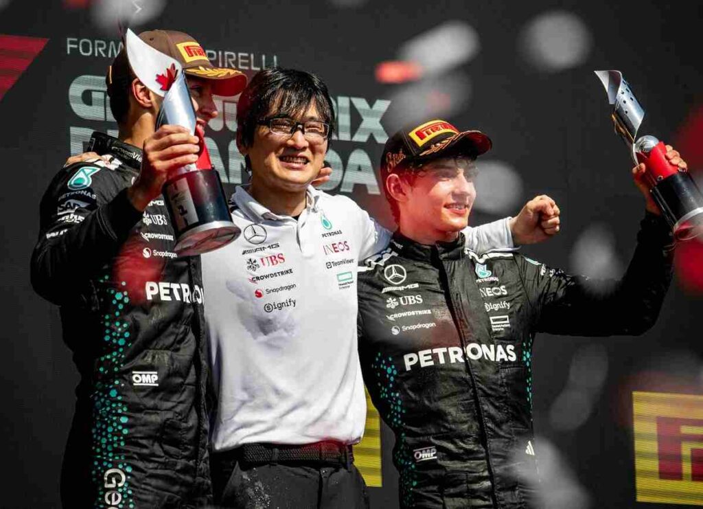 Antonelli e Russell confermati in Mercedes