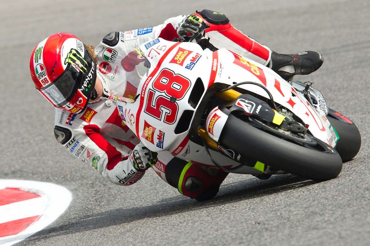 Marco Simoncelli in MotoGP