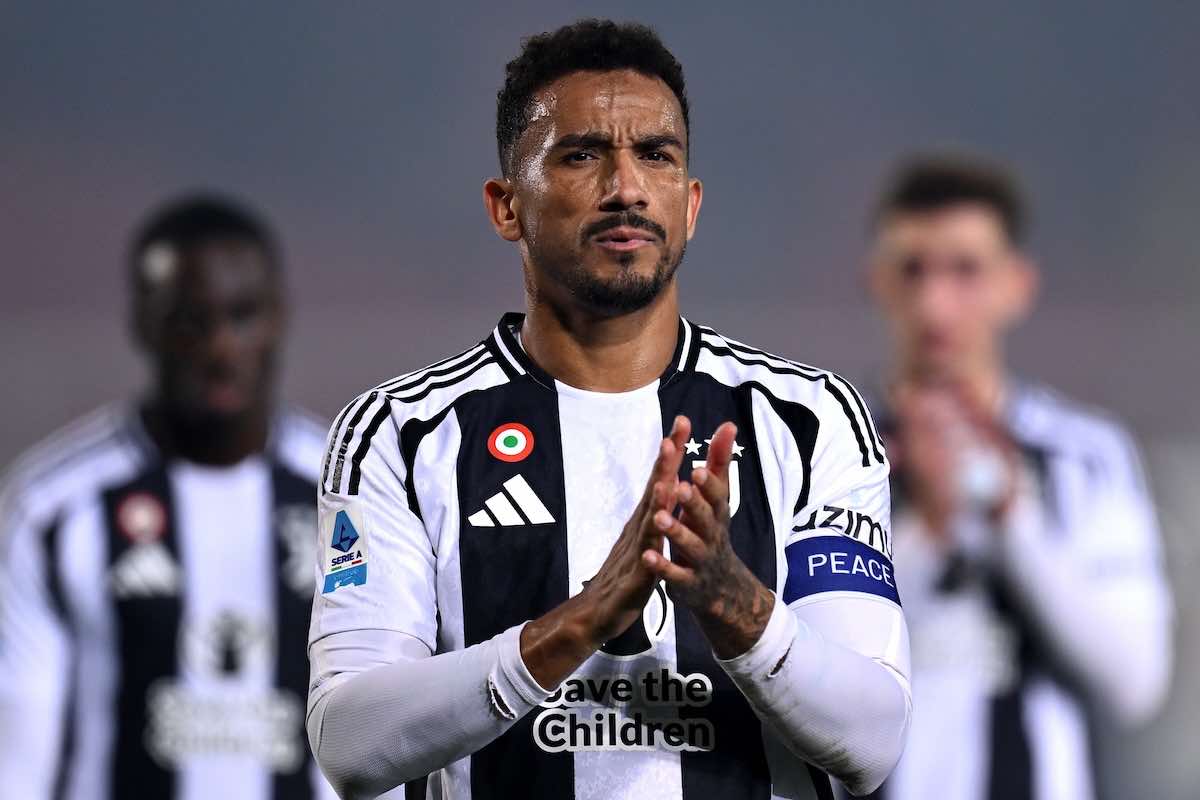 Danilo con la maglia della Juventus, adesso gioca al Flamengo