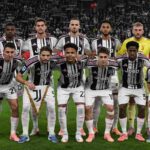 La Juventus scesa in campo contro il Milan