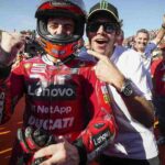Valentino Rossi e Pecco Bagnaia