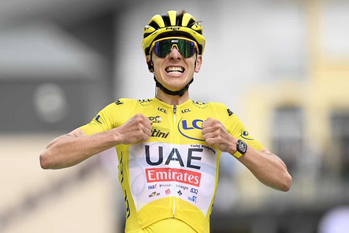 Pogacar, il fenomeno ciclista della UAE Emirates