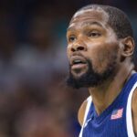Kevin Durant con la maglia di Team USA