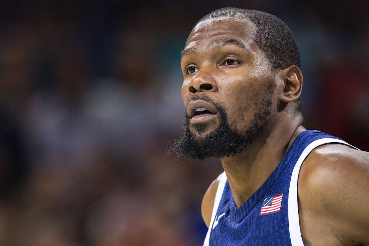 Kevin Durant con la maglia di Team USA