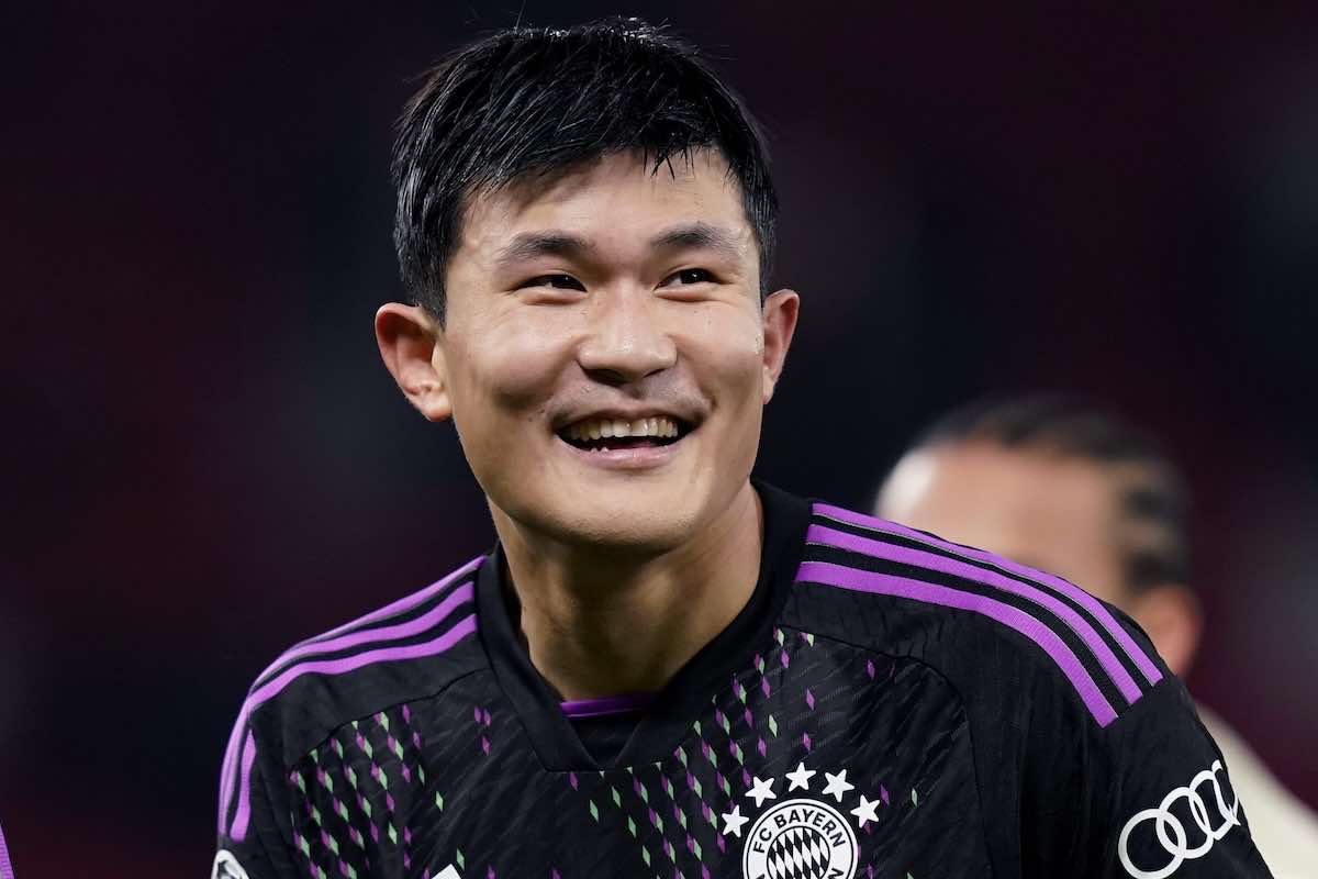 Kim con la maglia del Bayern Monaco