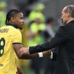 Nkunku e Allegri (Image Photo Agency) - sportevai.it